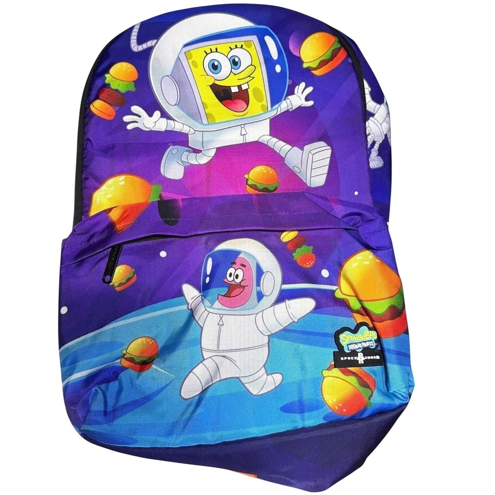 Space Junk SpongeBob SquarePants Patrick Space Backpack Nickelodeon NWOT